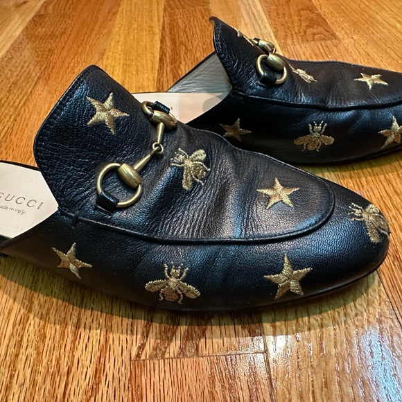 Gucci leather mules 7.5 - Picture 6 of 7